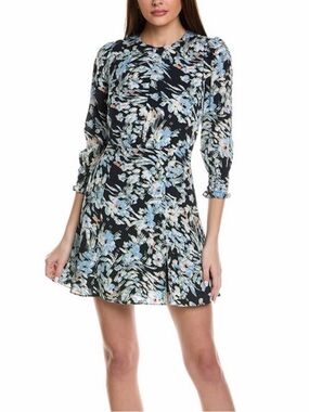 Reiss Annie Floral Mini Dress